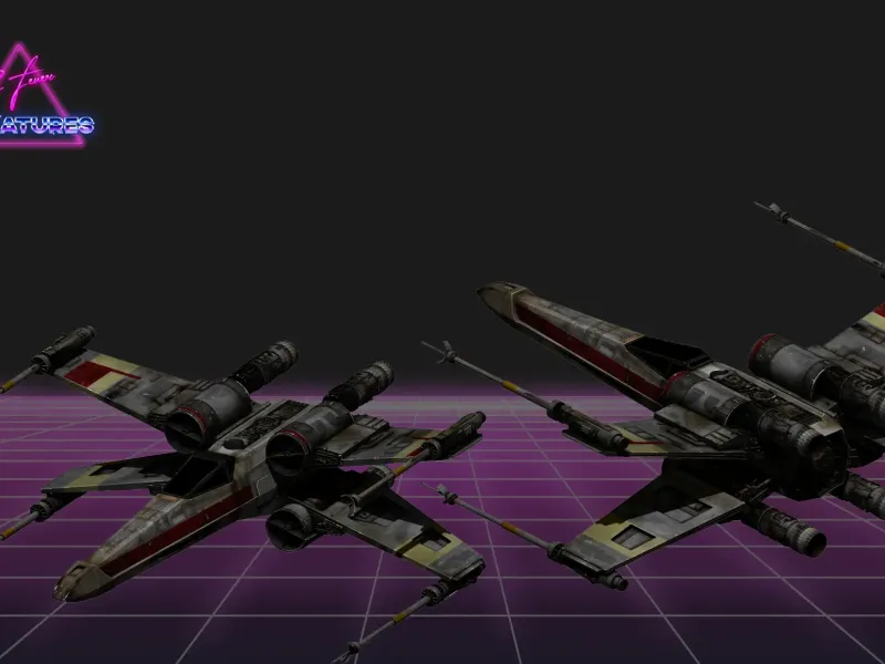 X-Wing del juego de miniaturas X-Wing