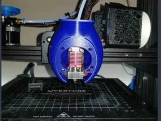 Jednoczęściowy fan duct ender 3v2 