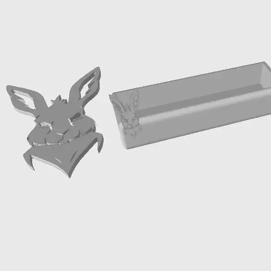 Porte-stylo Lapin de Décoration