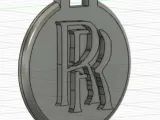 Pendentif porte clé Rolls Royce / Rolls Royce Key ring ornem-1