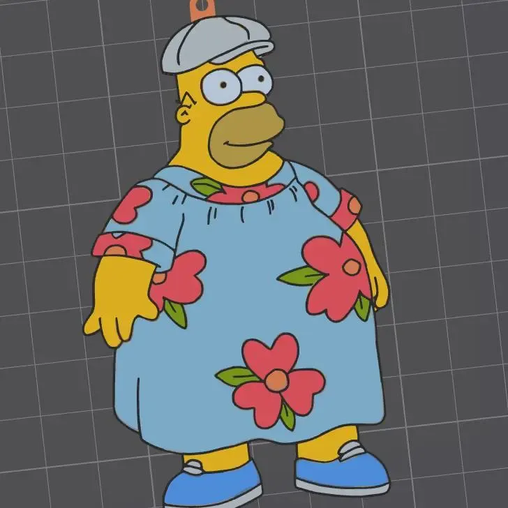 Homer super fat - the sompsons - Los Simpsons