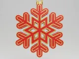 Floco de neve decoração 2-0