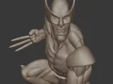 Clawed Mutant Warrior Statue – Dynamic Superhero 3D Print-4