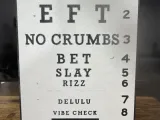 eye chart for generation alpha-1