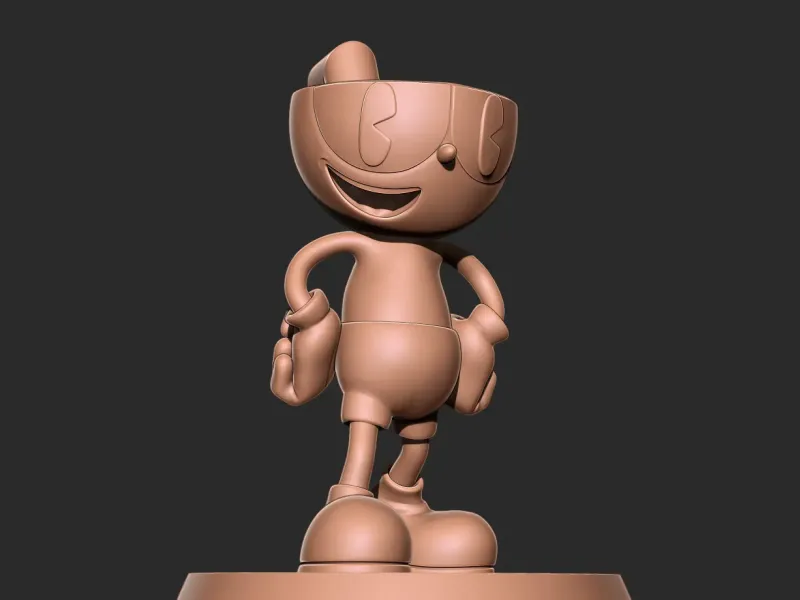 Cuphead 3D print model