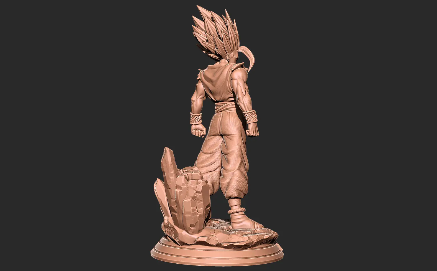 Gohan - Dragonball super 3D print model