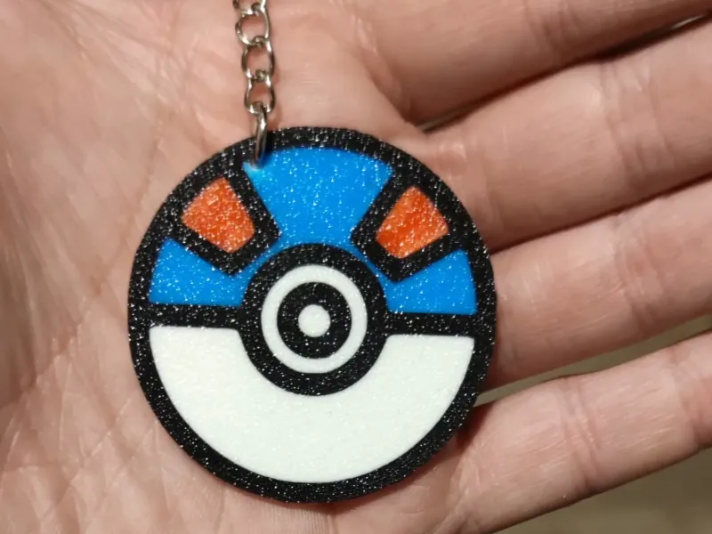 Super Ball keychain