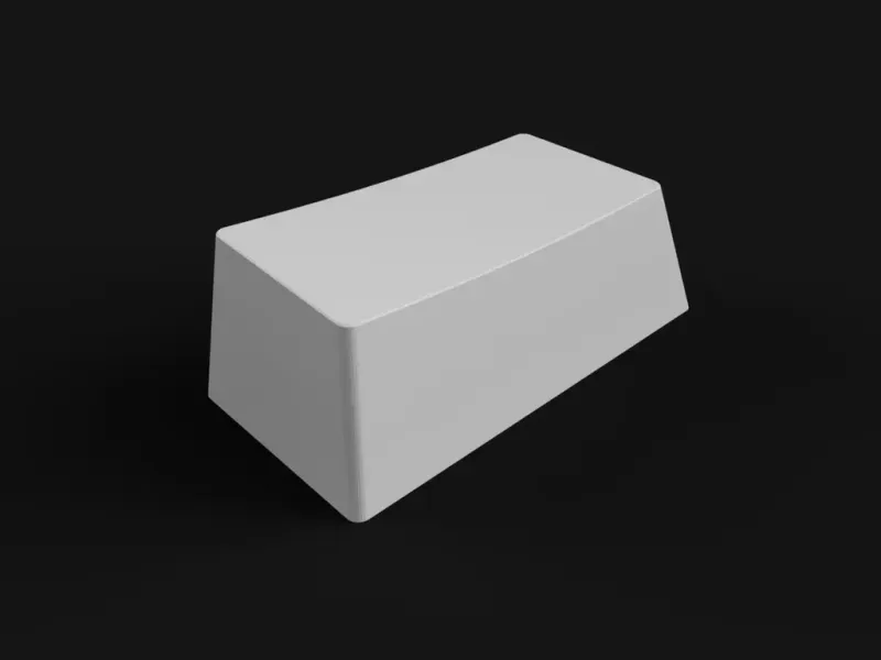 rând 1 2u Backspace blank keycap pentru switch-uri Cherry mx style