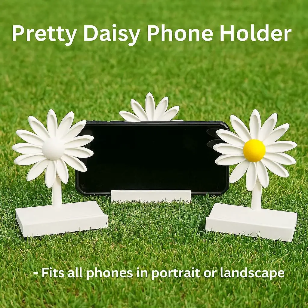 Pretty Daisy Phone Holder