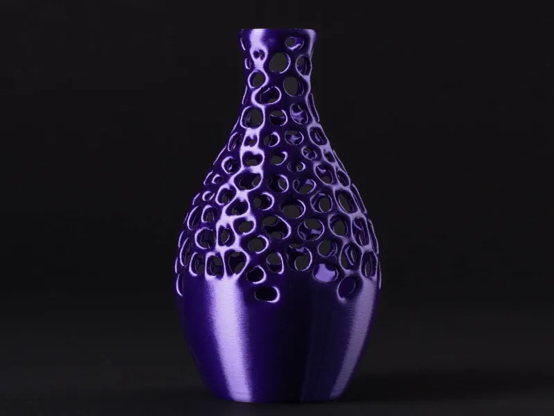 Voronoi Decoration Vase, Dried Flower Vase