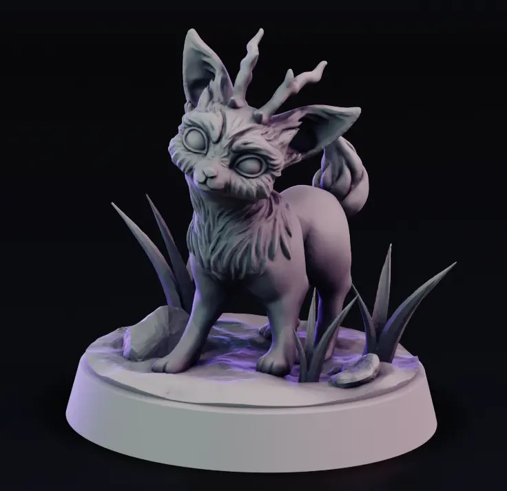 Infant Cervine Fox | Zorro mítico ciervo