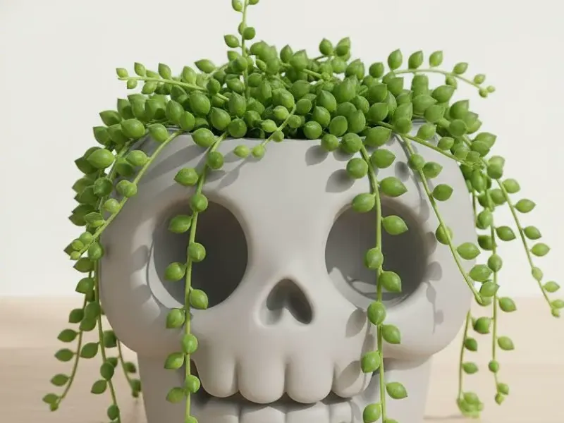 Cute Skull Planter