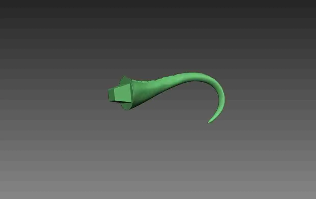 Modello di stampa 3D del dinosauro stilizzato Compsognathus