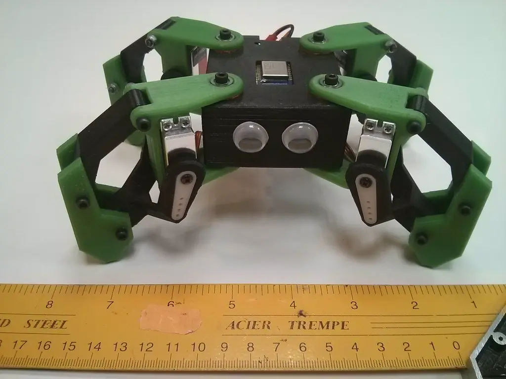 Kame: 8DOF small quadruped robot
