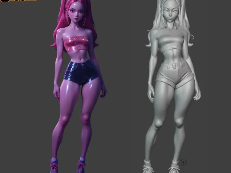 Mira Sexy Girl K-pop Demon Hunters