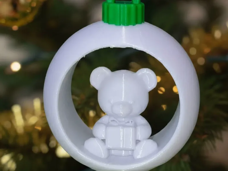 BEAR CHRISTMAS ORNAMENT