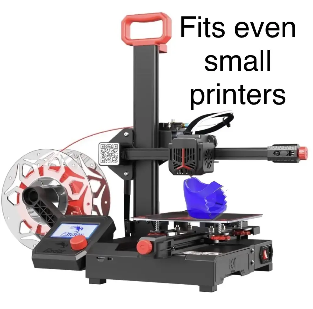 Easy print shoe for TPU for small printers