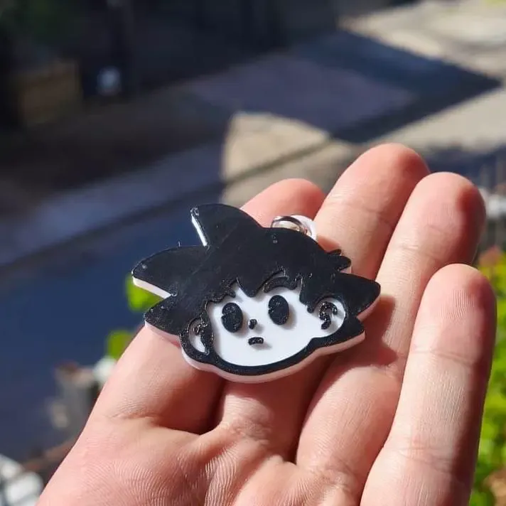 Cute Kid Goku Keychain - Dragon Ball Chibi Style / Llavero G