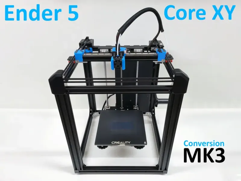 Lineer Raylı MK3 ile Ender 5 Core XY