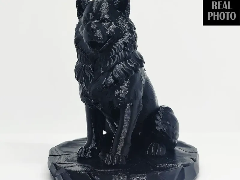 Akita Inu STL – Statue de chien imprimable en 3D