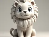 Cute Baby Lion 2 models-1