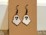 Cute Ghost Earrings-0