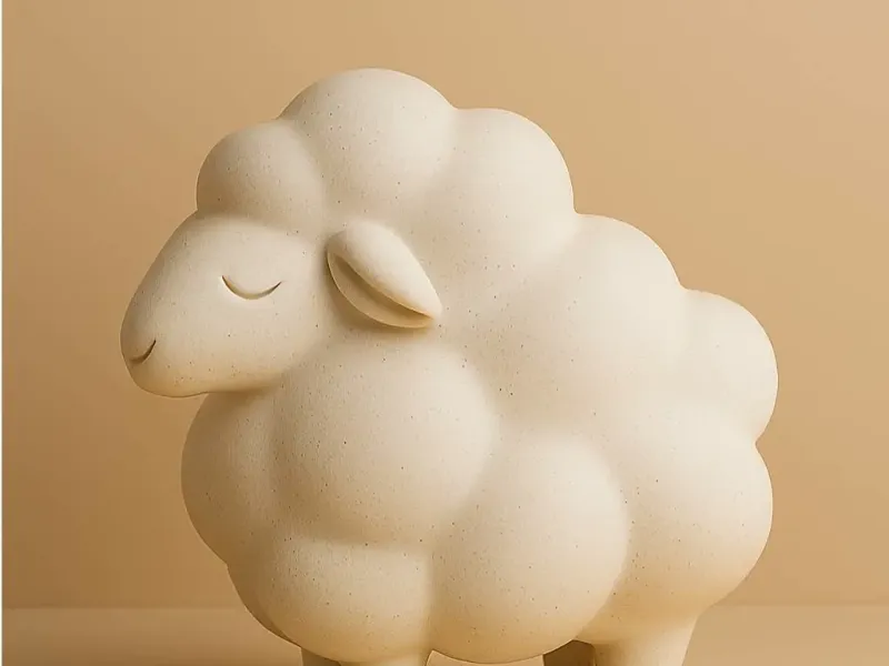 The Zen Sheep Who Achieved Domestic Enlightenment
