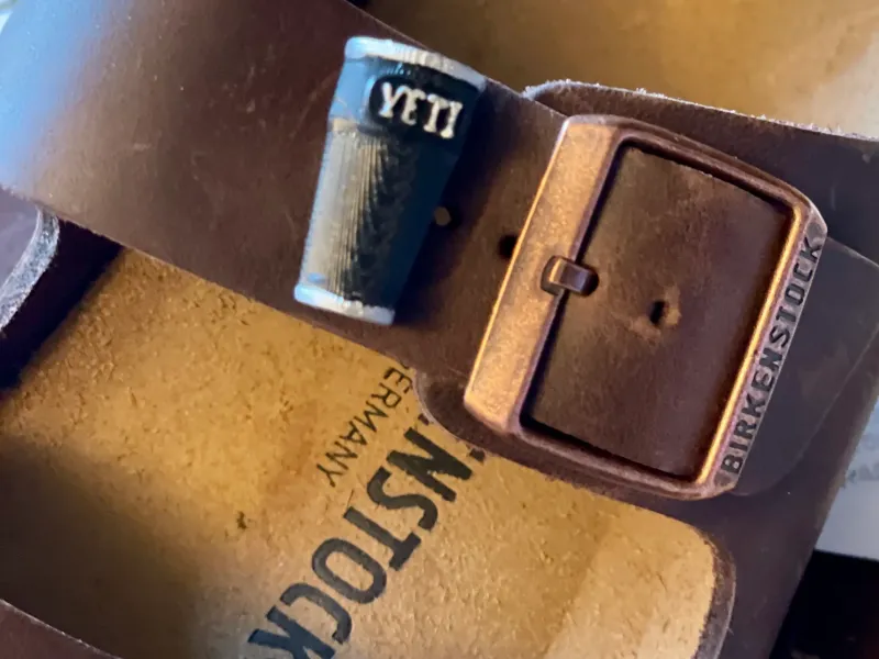 Yeti Rambler Birkenstock Shoe Charm