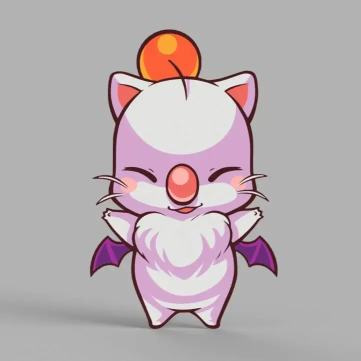 Moogle Final Fantasy Wall Art