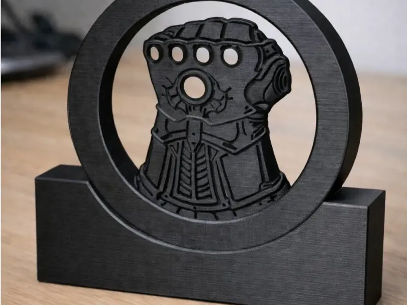 Thanos Desk Plaque