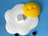 Knitted Fried Egg-5