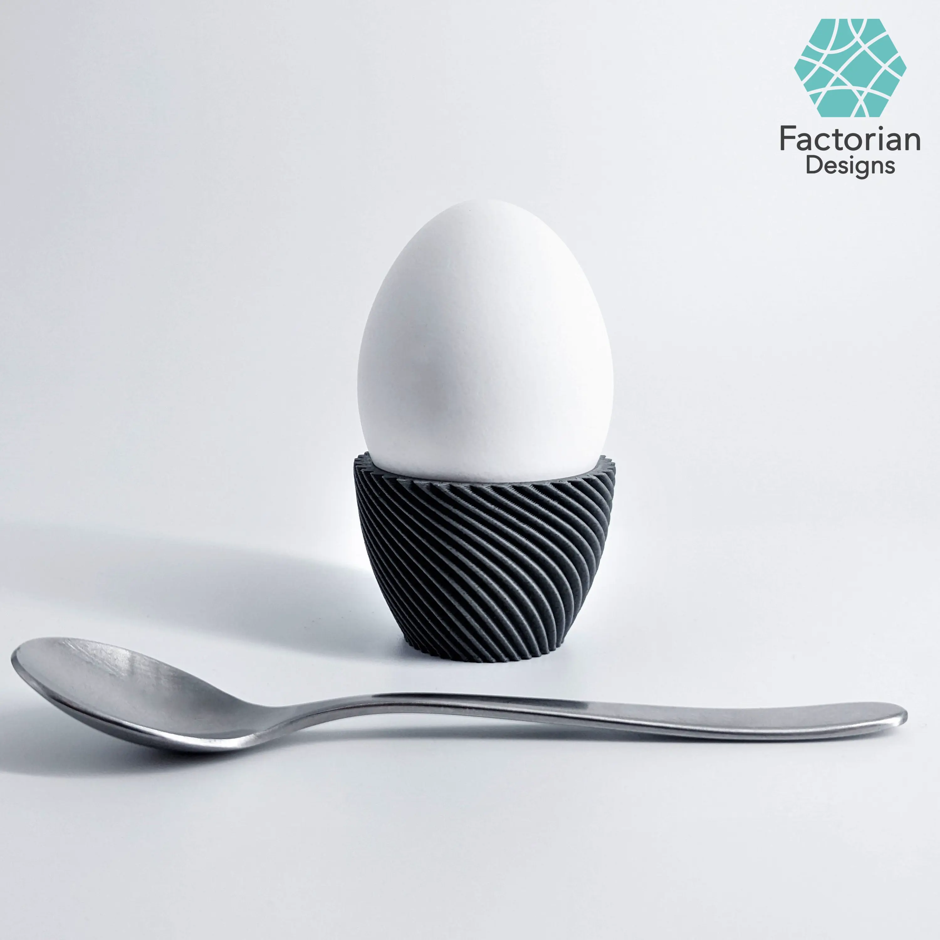 Eierdopje "Unbowed" 3D print Stl Bestand + Bambu Studio 3MF