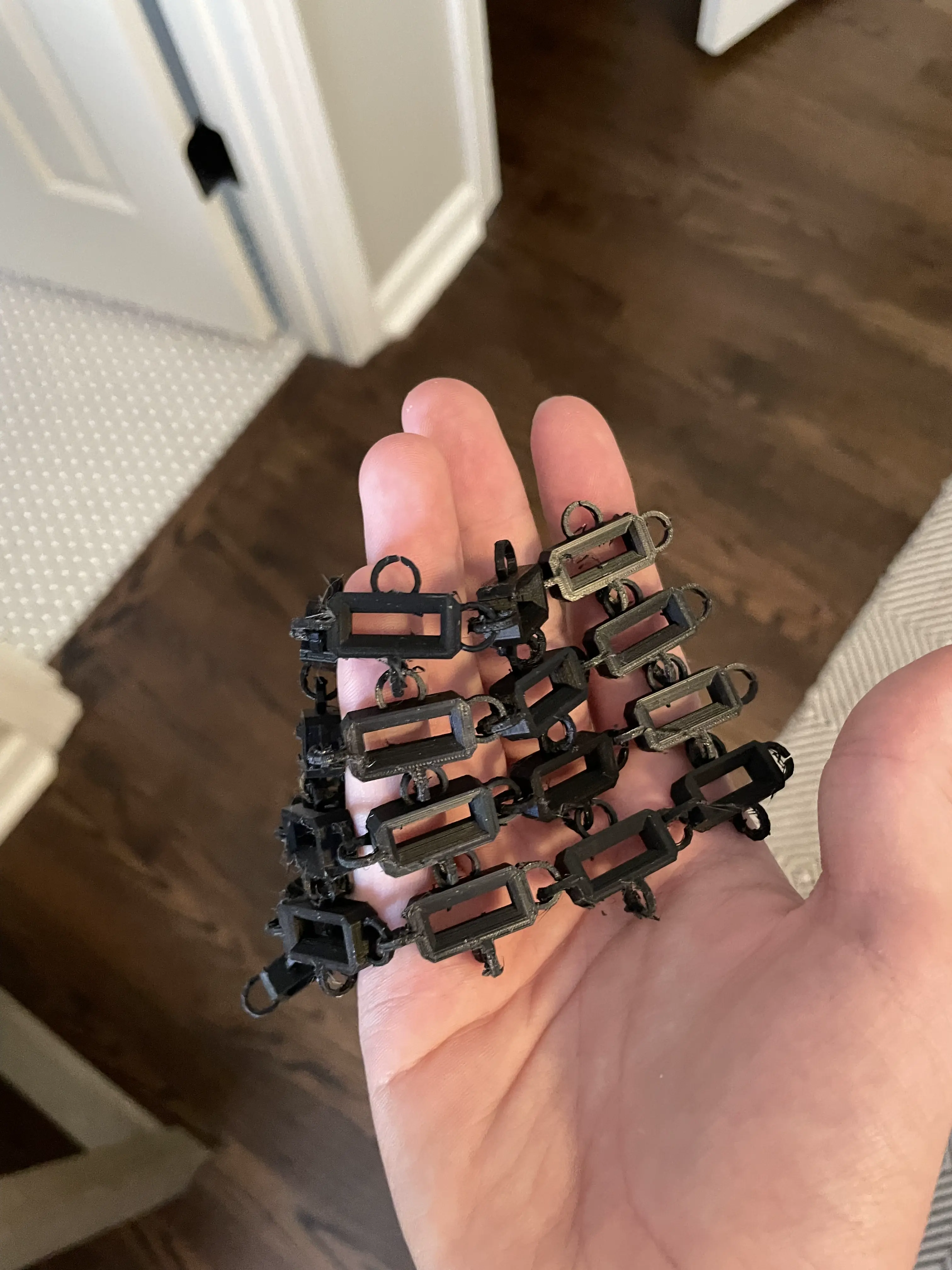 3d printable chain mail (easy print)