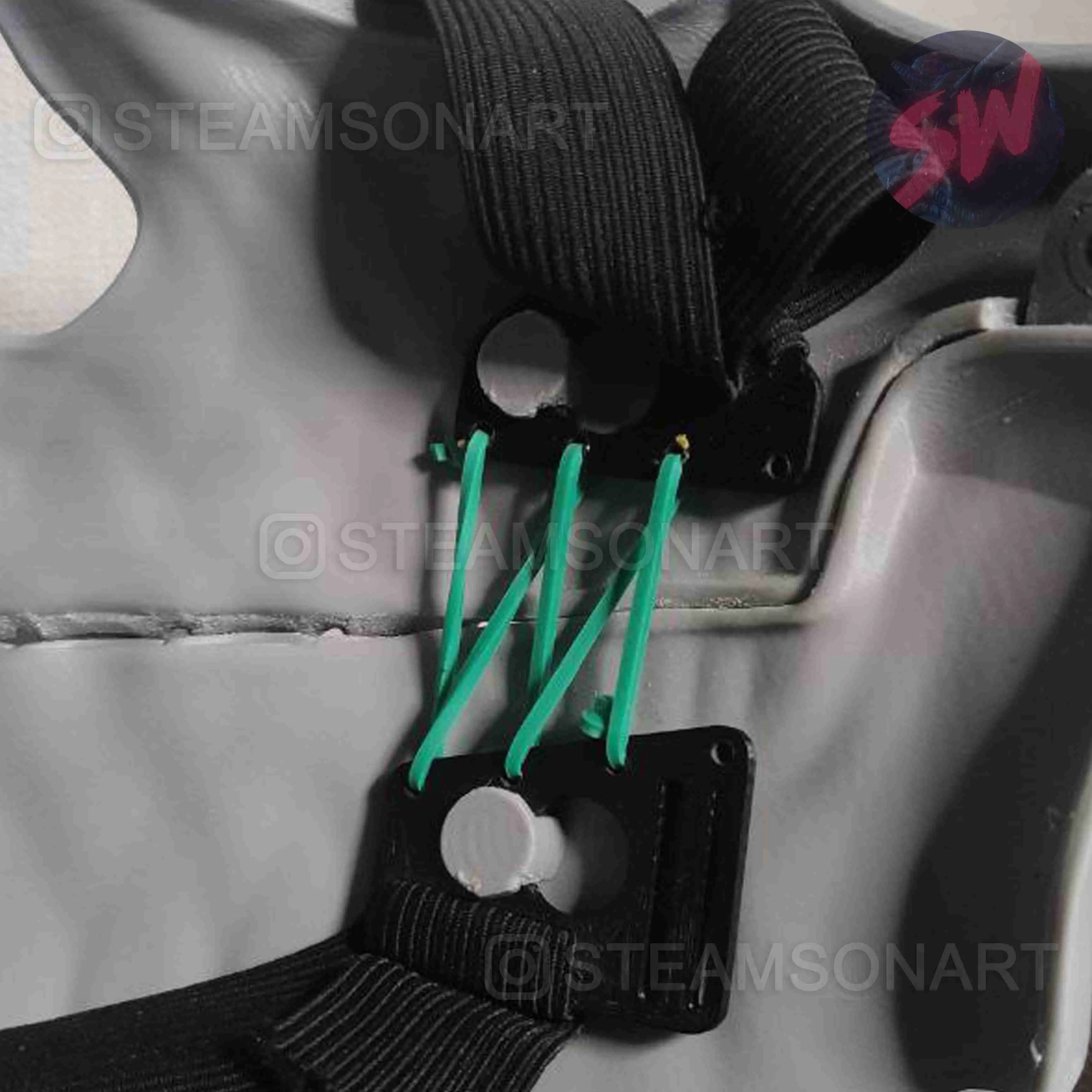 Maschera articolata BLEACH Aaroniero (Noveno 9th Espada)