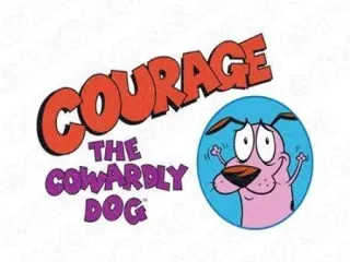 Eustace Bagge - Courage the Cowardly Dog Statue