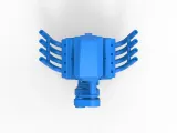 Engine V8 with double supercharger Version 8 Scale 1:25-5