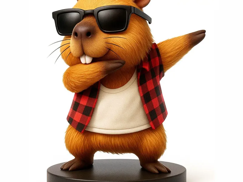 capybara hipster