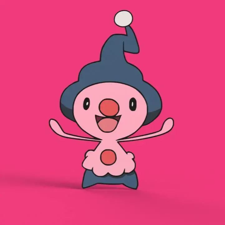 Mime Jr. Wall Art