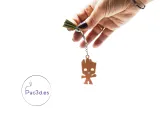 HAPPY GROOT MARVEL KEYRING-0
