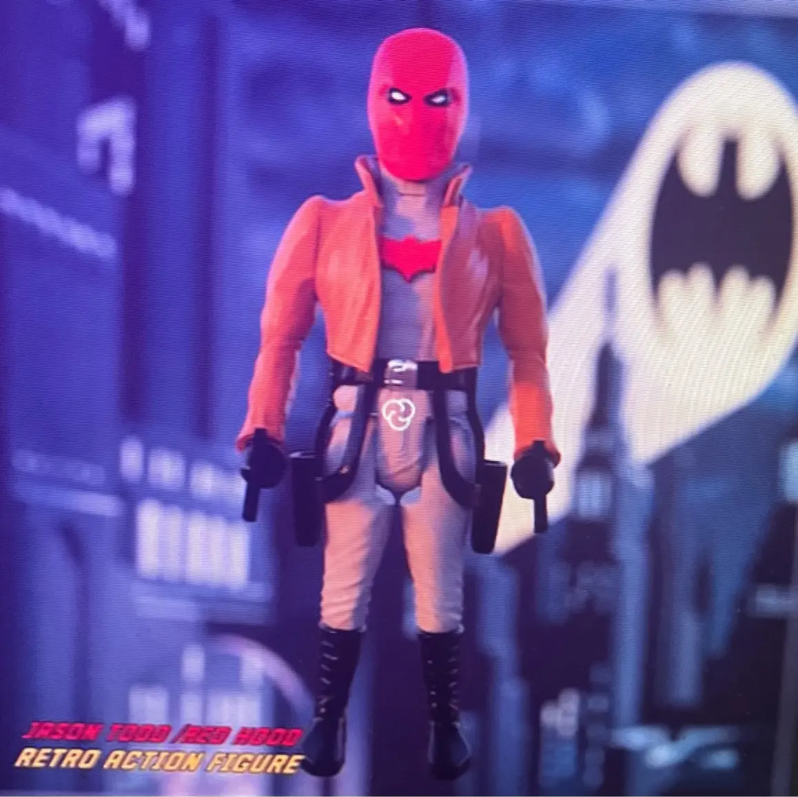 Red hood, retro action figure