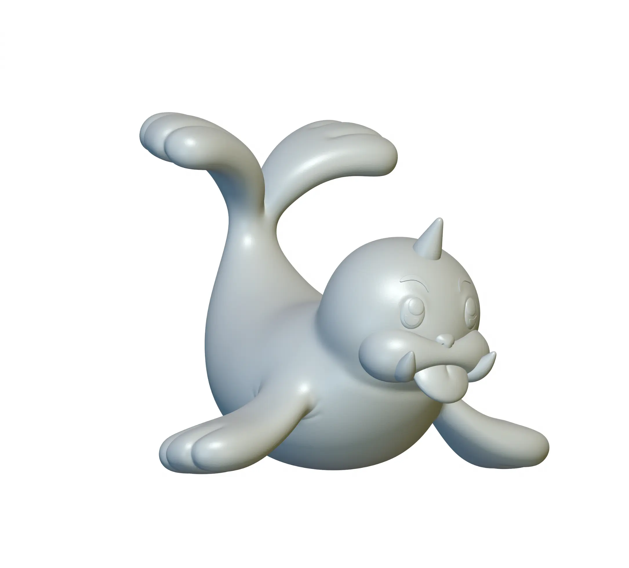 Pokemon Seel #86 - Ready for 3D Printing!