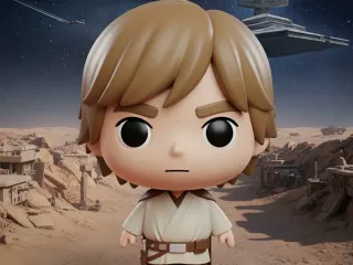 Luke Skywalker Keychain