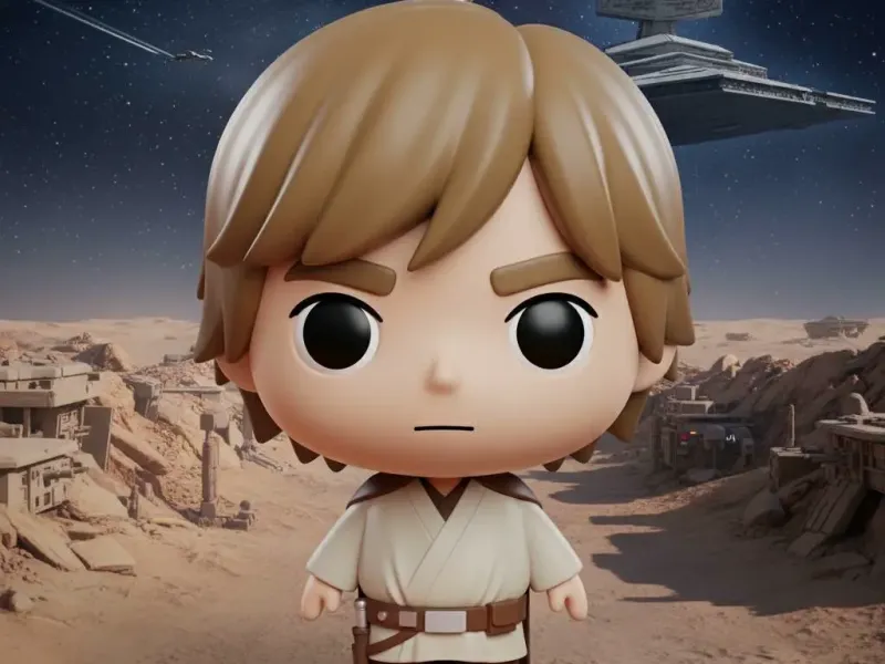 Luke Skywalker Keychain