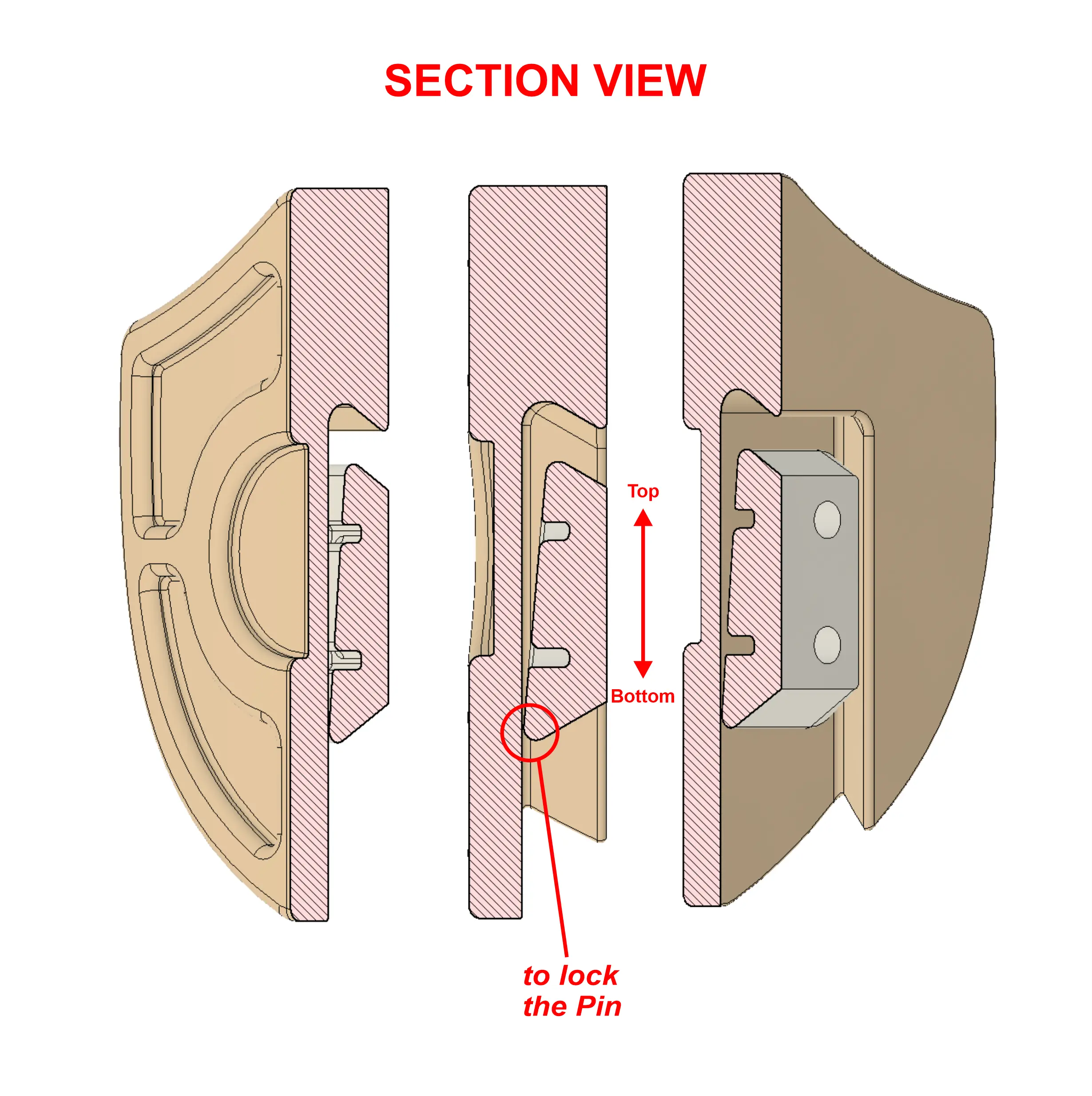 Square & Badge Button
