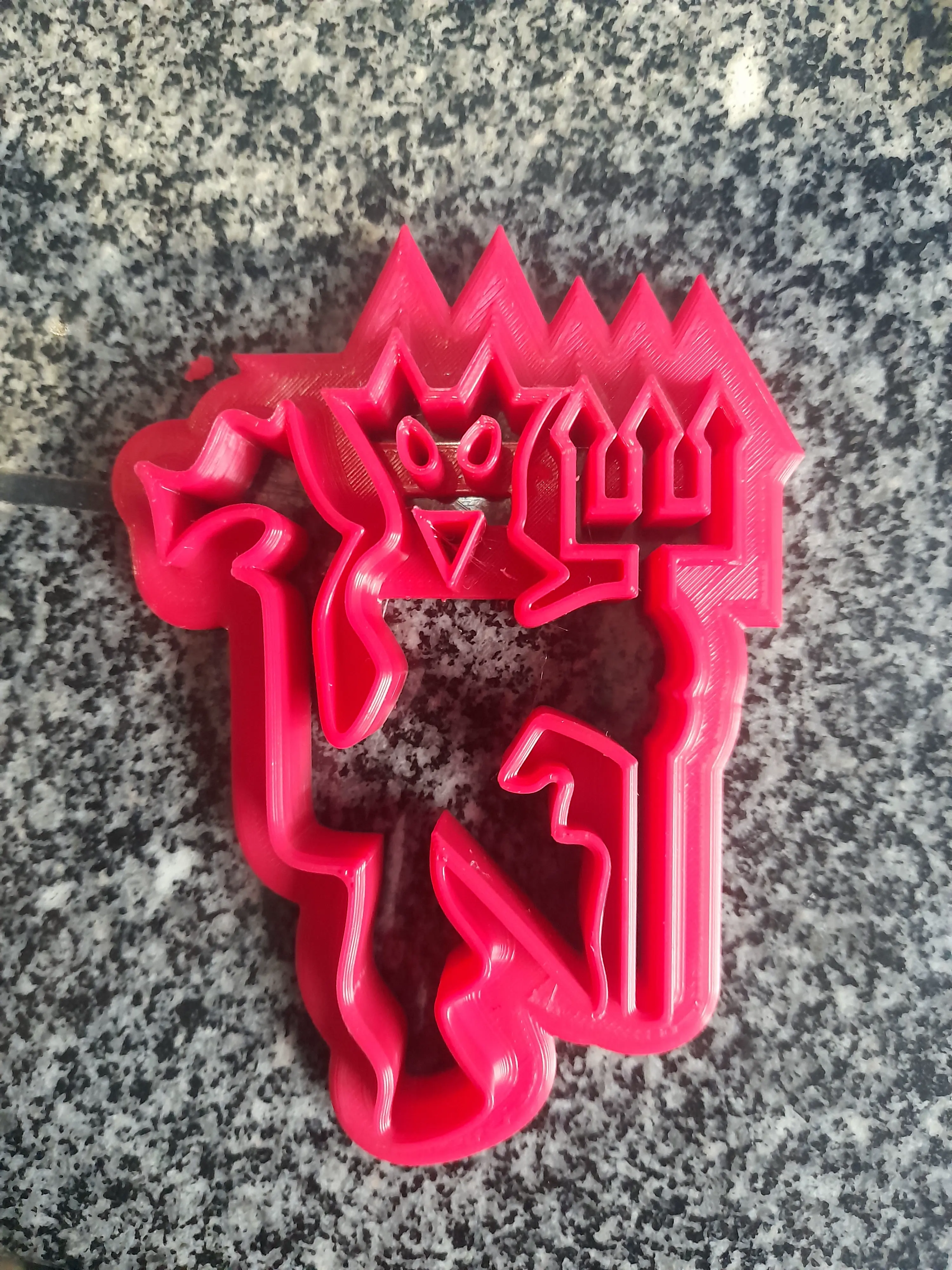 Manchester united red devil logo Cookie Cutter