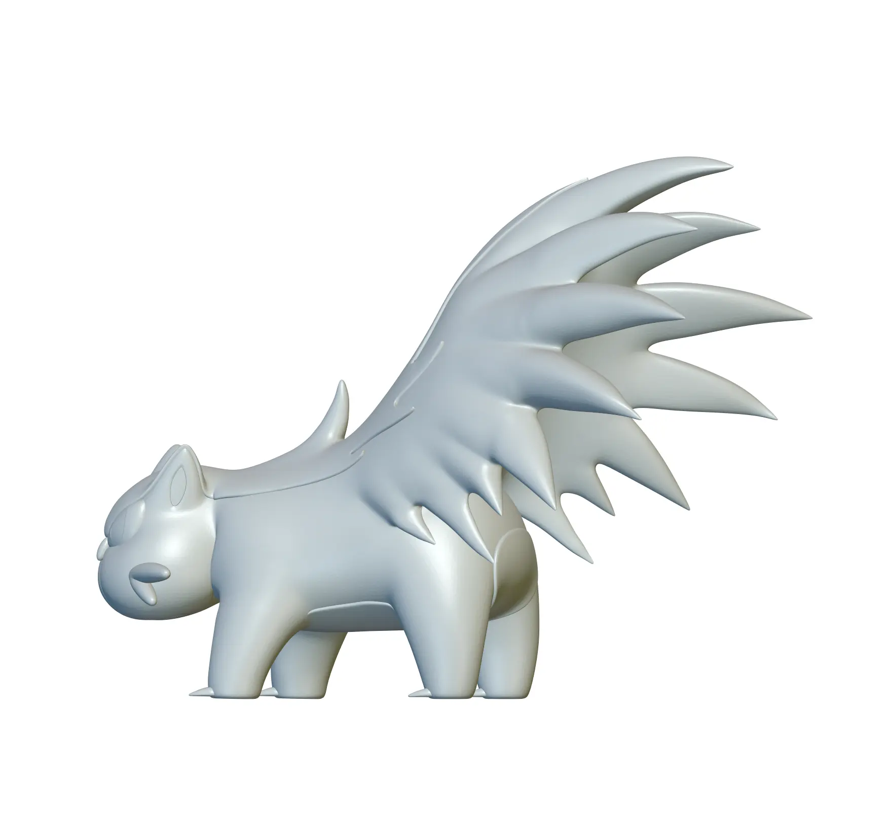 Pokemon Stunky #434 - Ready for 3D Printing!