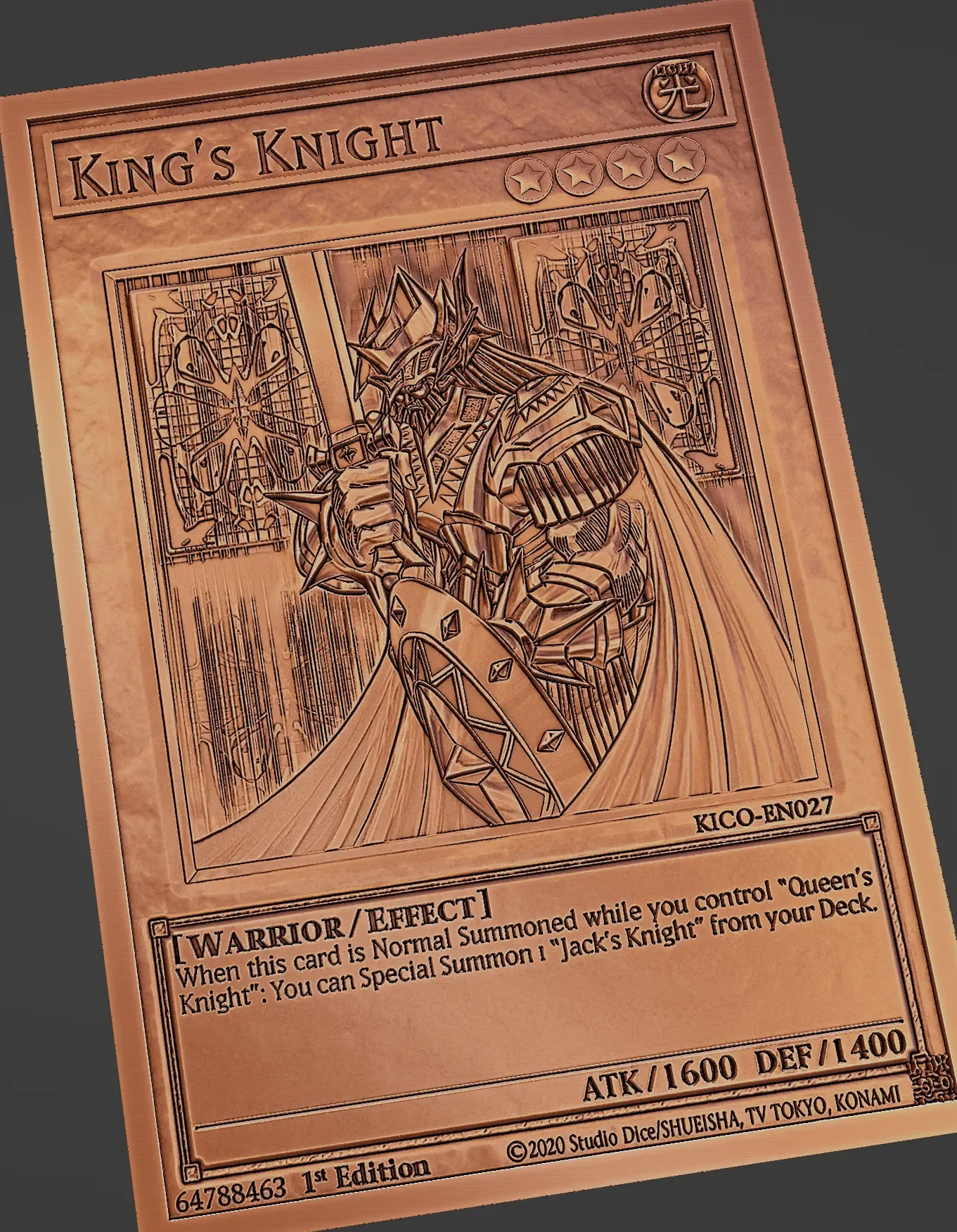 king's knight - yugioh