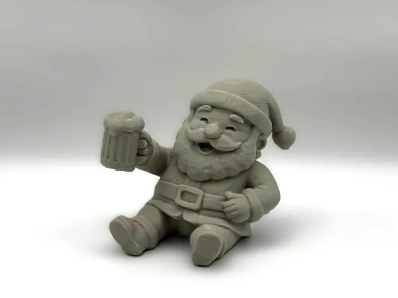 Santa with Cold One