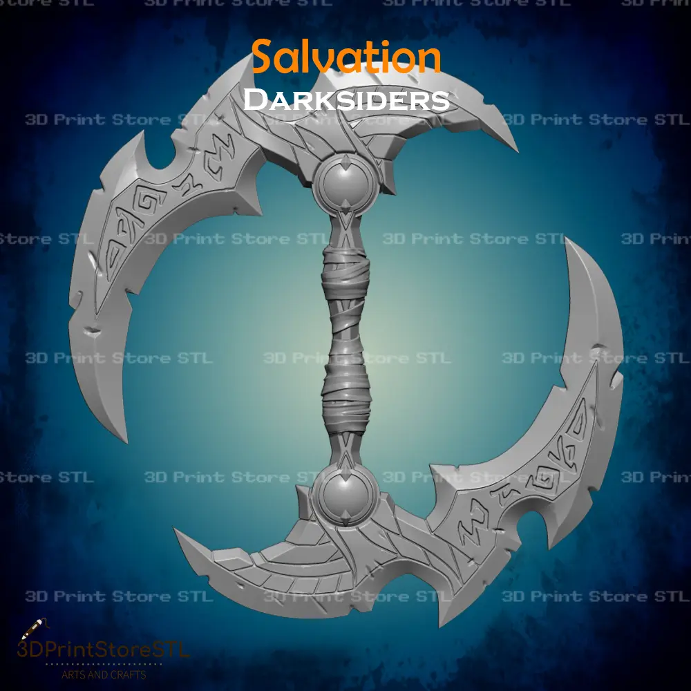 Salvation Cosplay Darksiders - STL Dosyası