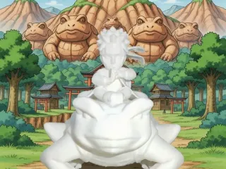 Naruto et Gamakichi